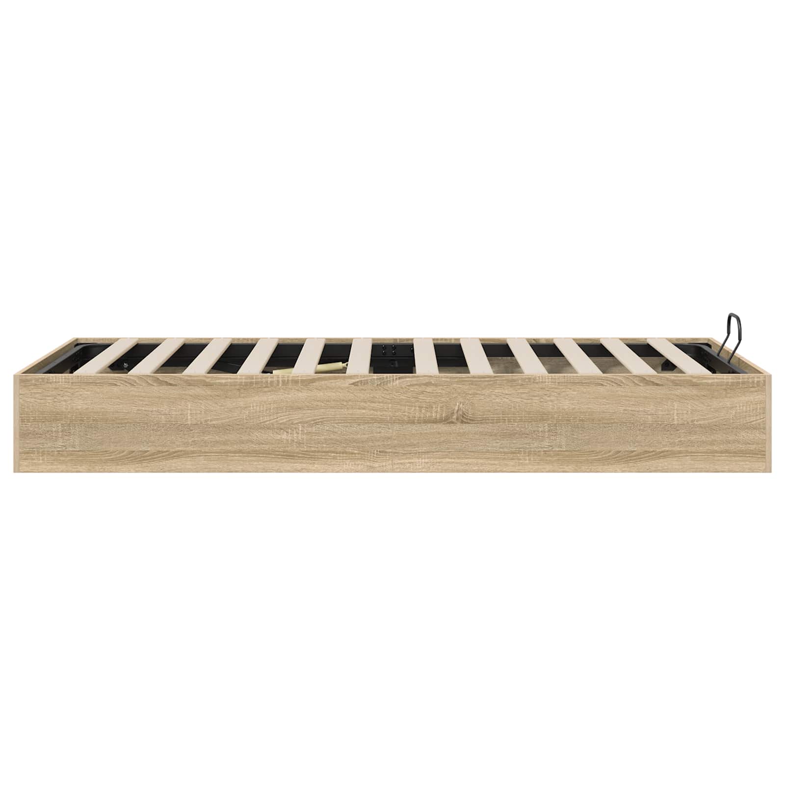 Otomanski krevet s pohranom Sonoma hrast 203 x 80,5 x 25 cm