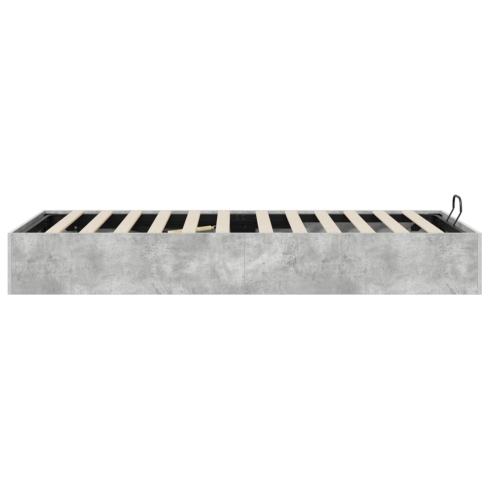 Otomanski krevet s pohranom Betonsko Siva 80,5 x 200 cm