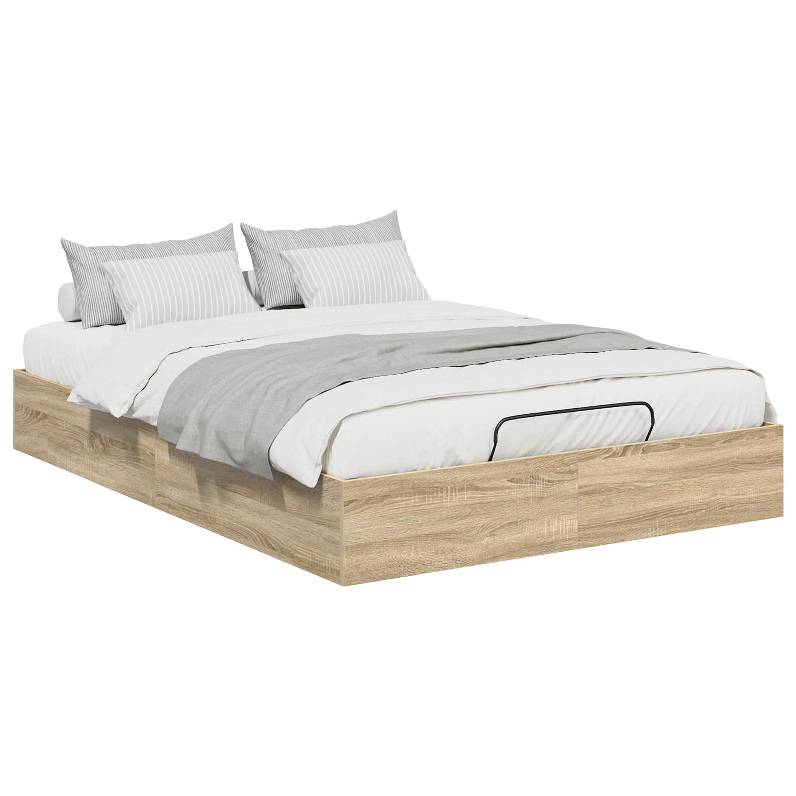 Otomanski krevet s pohranom Sonoma hrast 193 x 135 x 25 cm