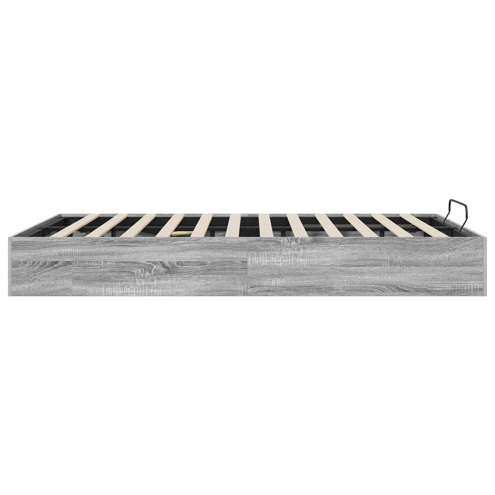 Otomanski krevet s pohranom Sivi Sonoma 193 x 120 x 25 cm