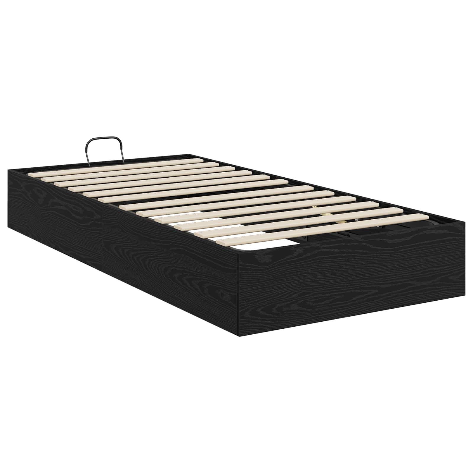 Otomanski krevet s pohranom Crni Hrast 193 x 90 x 25 cm