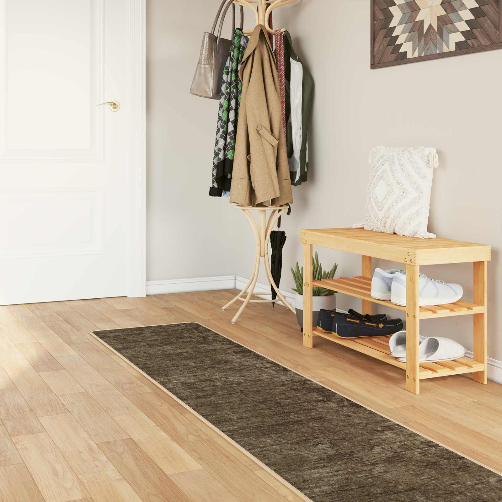 Traka za tepih MARSA Šumsko zelena 50 x 350 cm Poliester i PVC