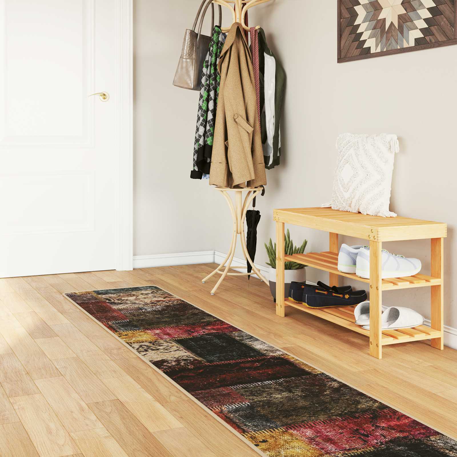 Traka za tepih MARSA Šareni 50 x 250 cm Poliester i PVC
