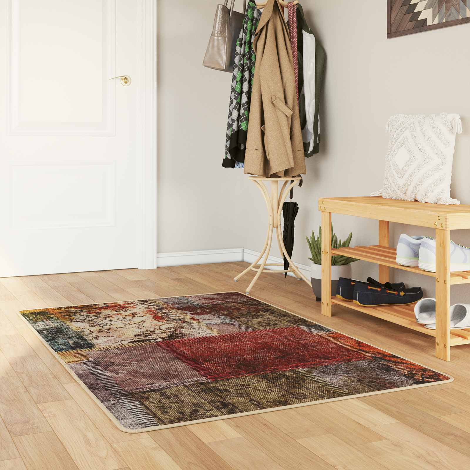 Traka za tepih MARSA Šareni 80 x 100 cm Poliester i PVC