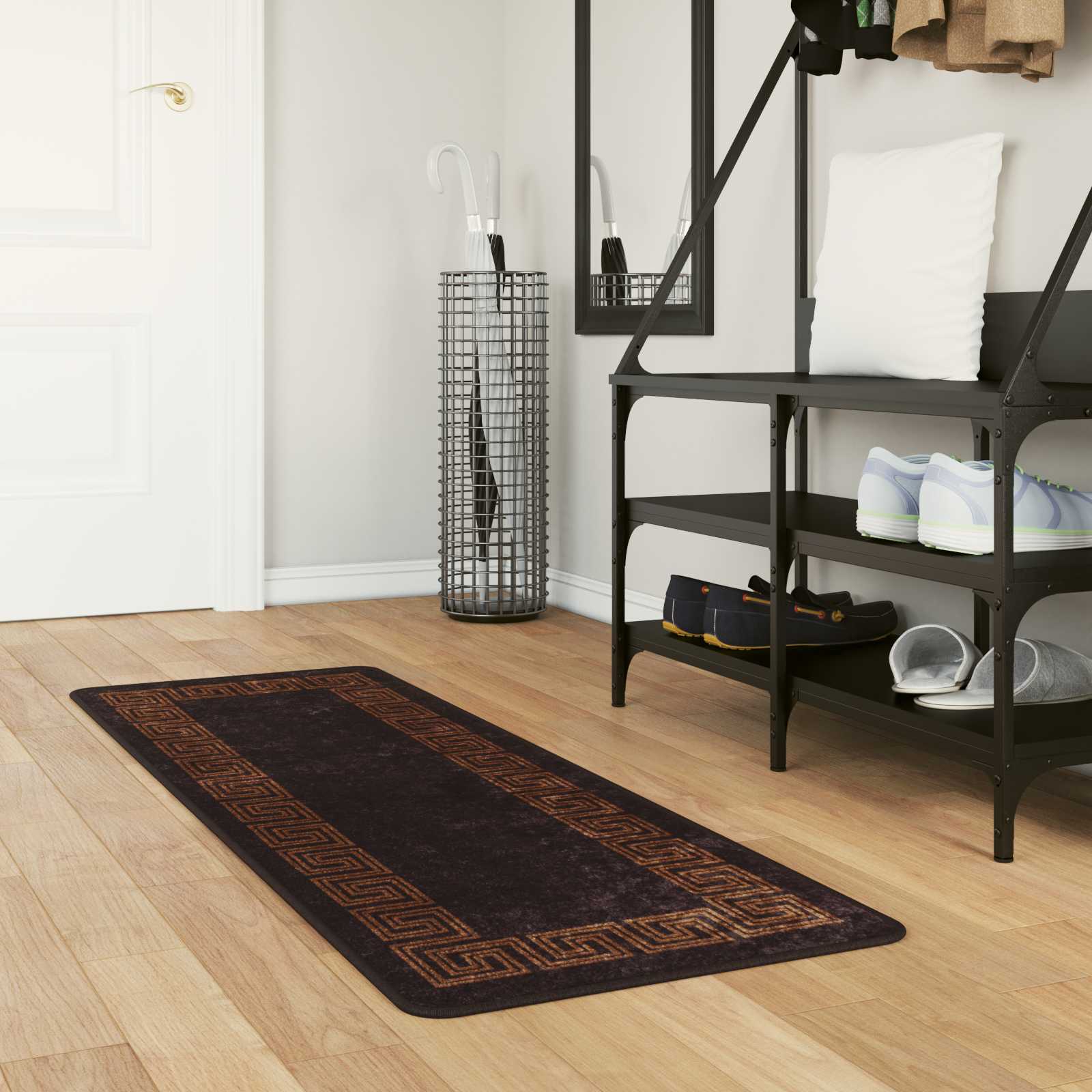 Traka za tepih MARSA Crna 50 x 150 cm Poliester i PVC