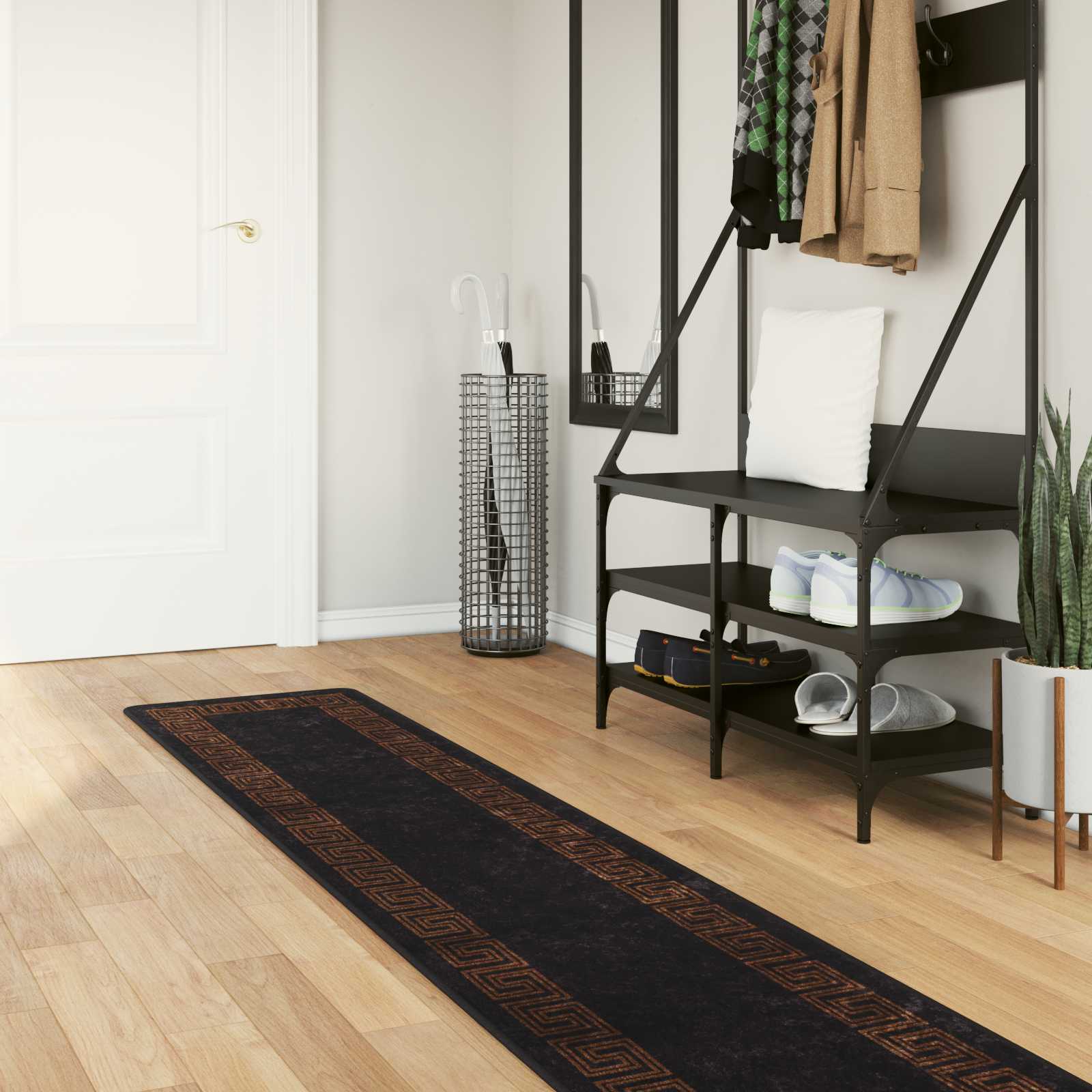 Traka za tepih MARSA Crna 50 x 250 cm Poliester i PVC