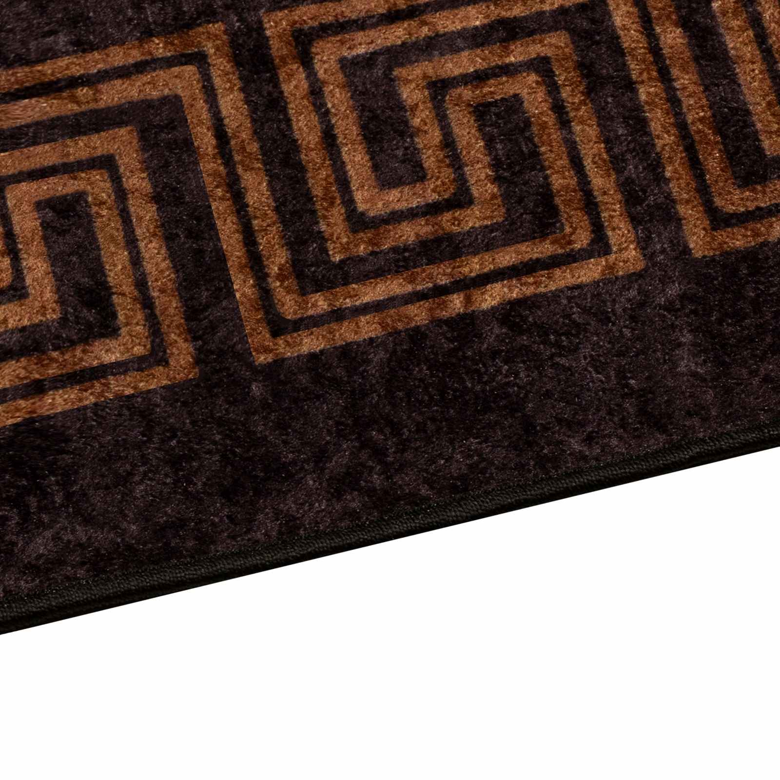 Traka za tepih MARSA Crna 80 x 100 cm Poliester i PVC