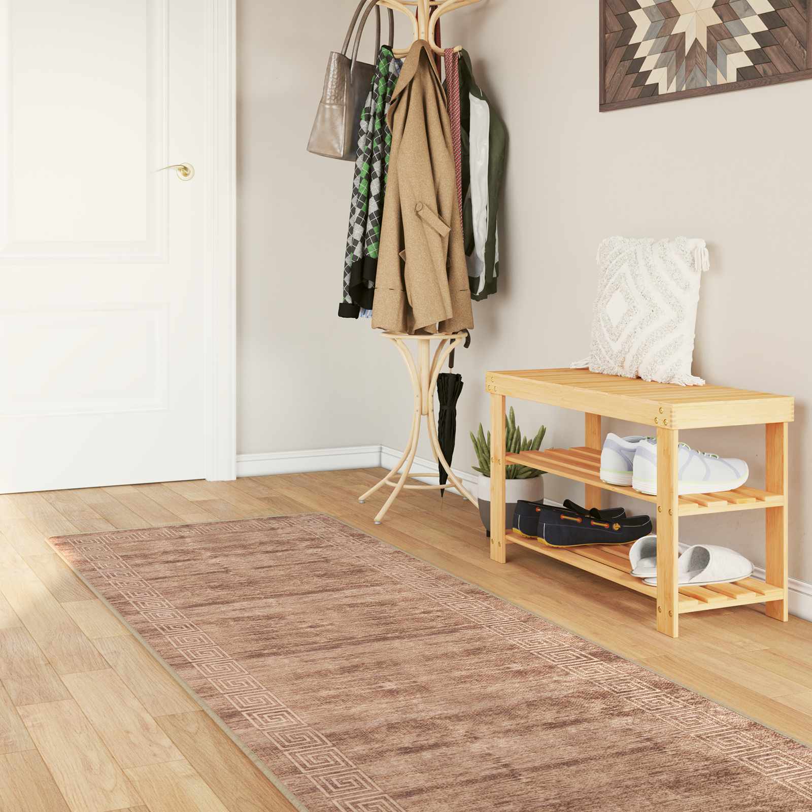 Traka za tepih MARSA Bijeli 100 x 350 cm Poliester i PVC