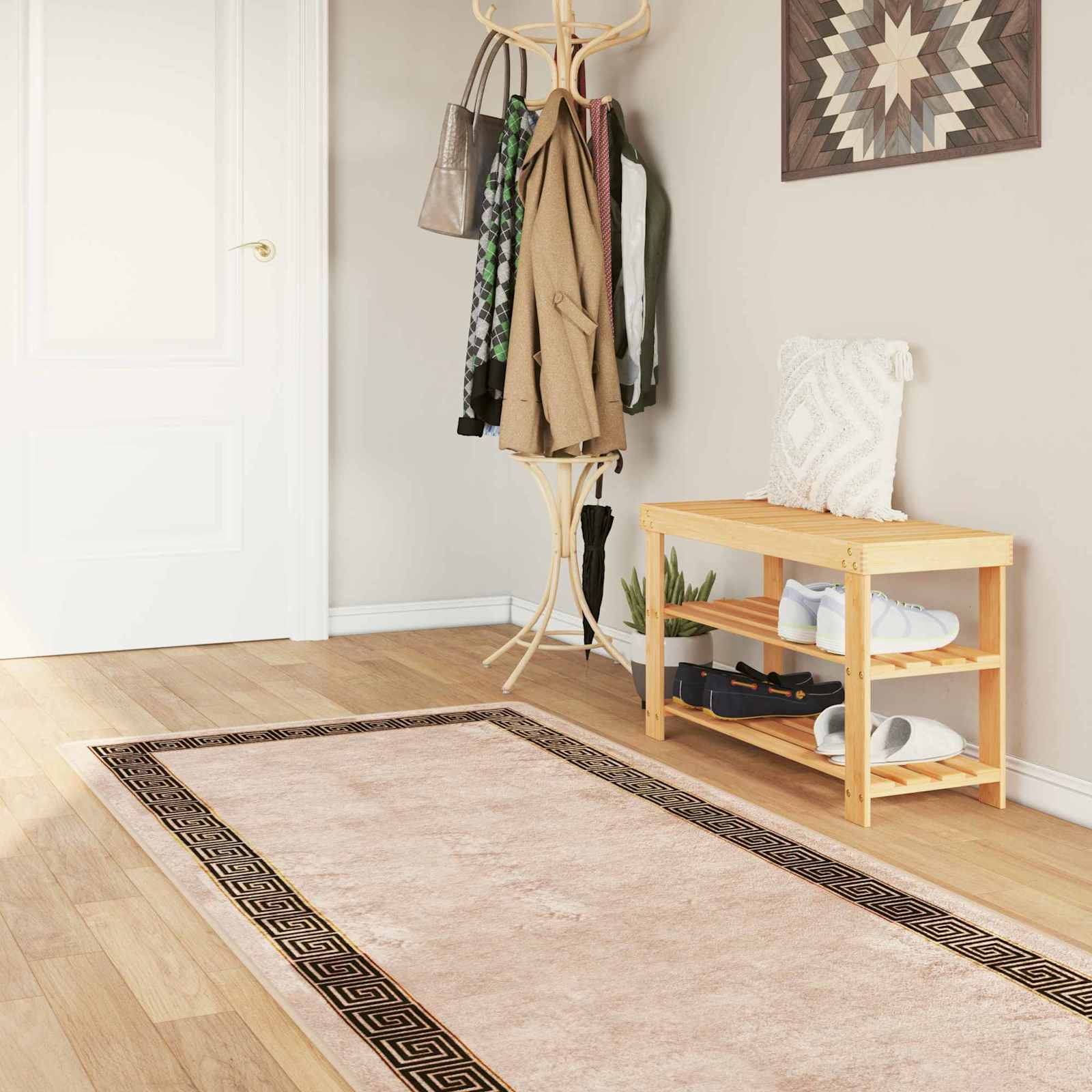 Traka za tepih MARSA Crna 80 x 350 cm Poliester i PVC