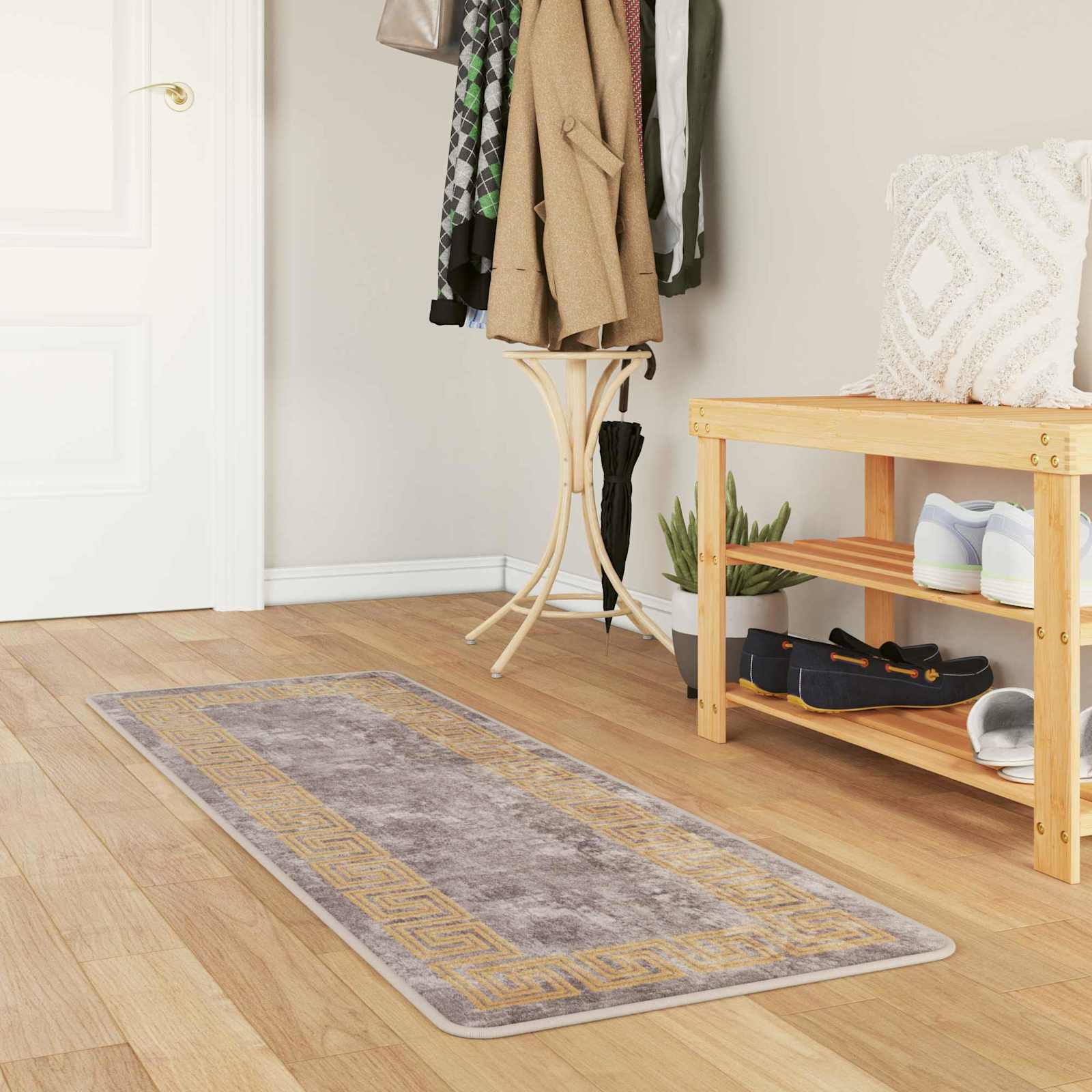 Traka za tepih MARSA Sivi 50 x 100 cm Poliester i PVC