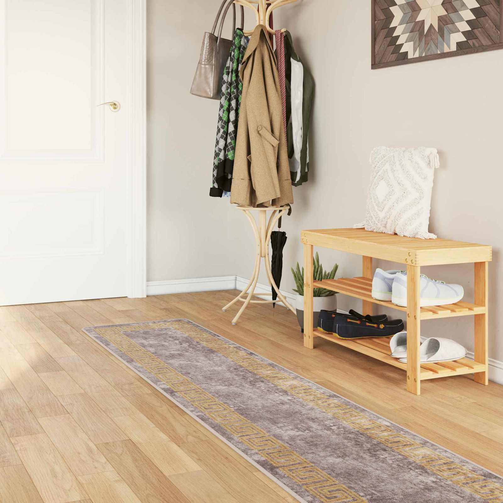 Traka za tepih MARSA Sivi 50 x 300 cm Poliester i PVC