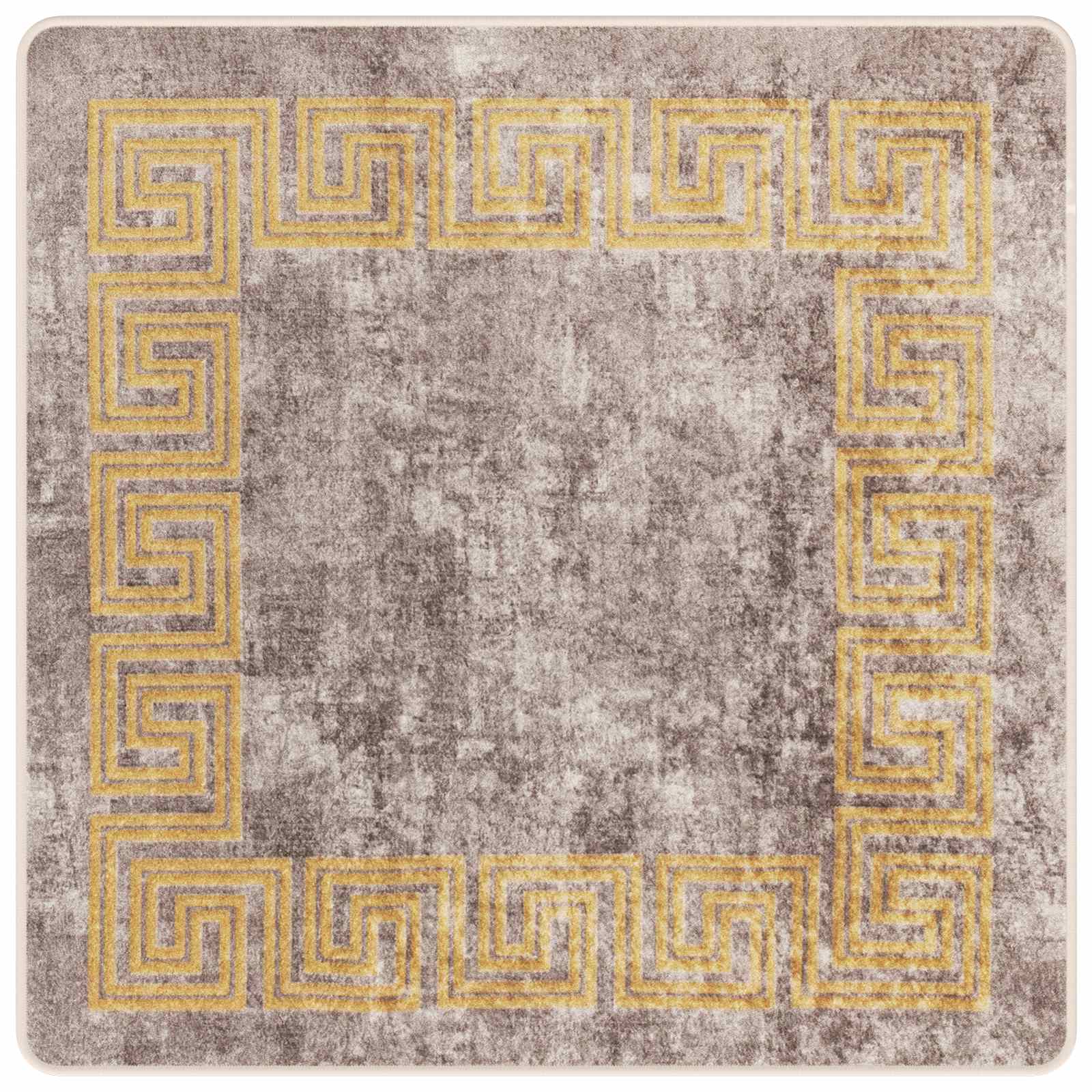 Traka za tepih MARSA Sivi 100 x 100 cm Poliester i PVC