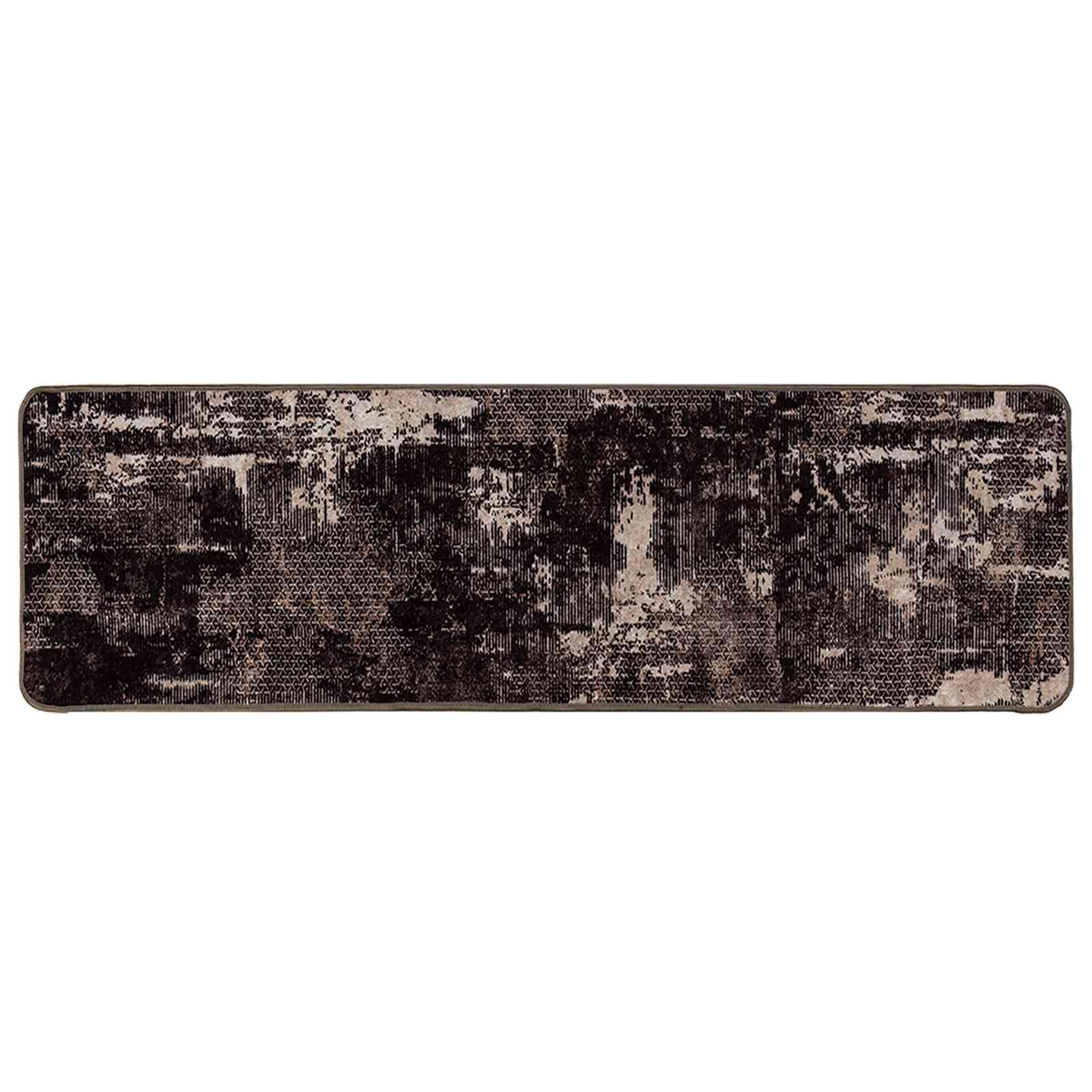 Traka za tepih MARSA Crna 100 x 450 cm Poliester i PVC