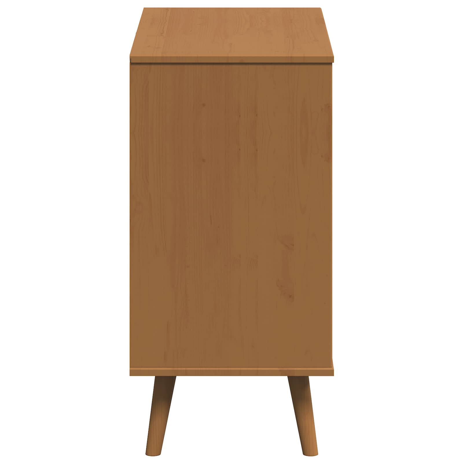 Komoda MOLDE Karamele 80 x 40 x 80 cm Masivna borovina