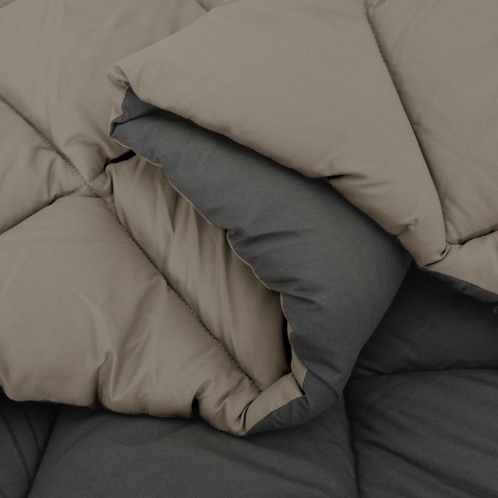 Puni pokrivač za cijelu godinu Svijetlo siva i antracit