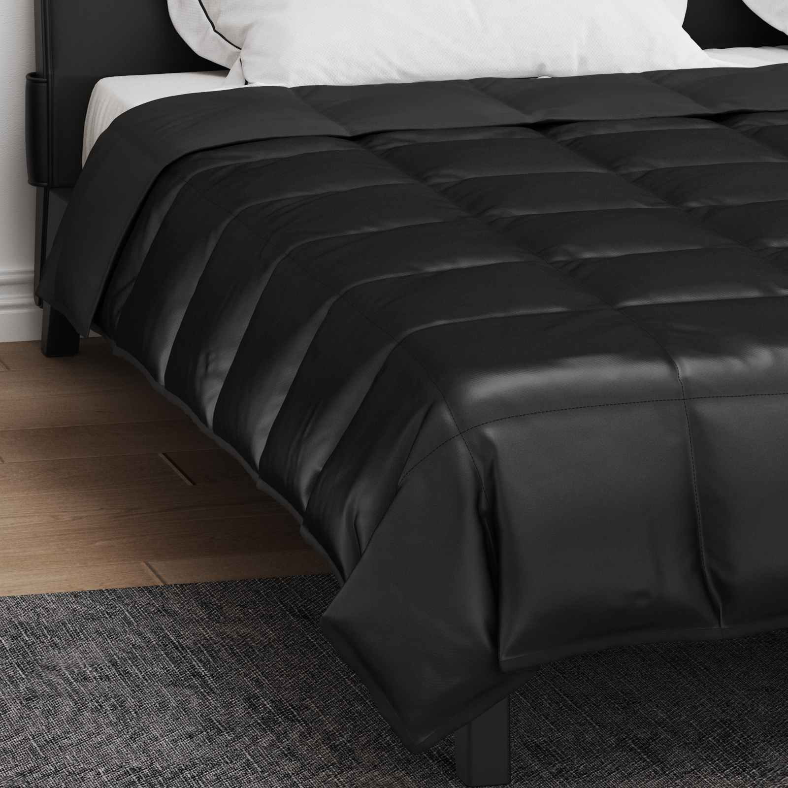 Puni pokrivač za cijelu godinu Crna 200 x 200 cm
