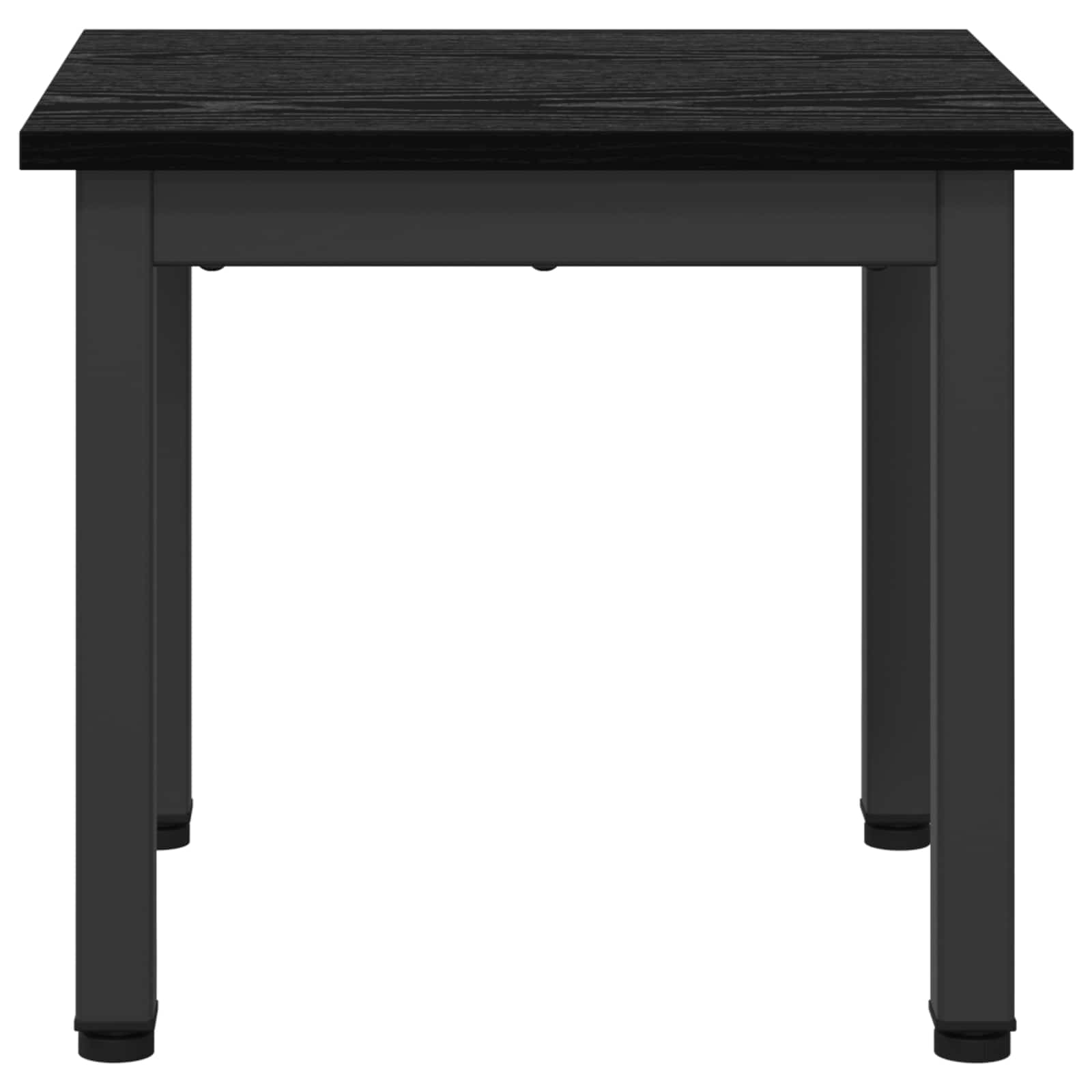 Kava Stol Crni hrast 40 x 40 x 36 cm Konstruirano drvo