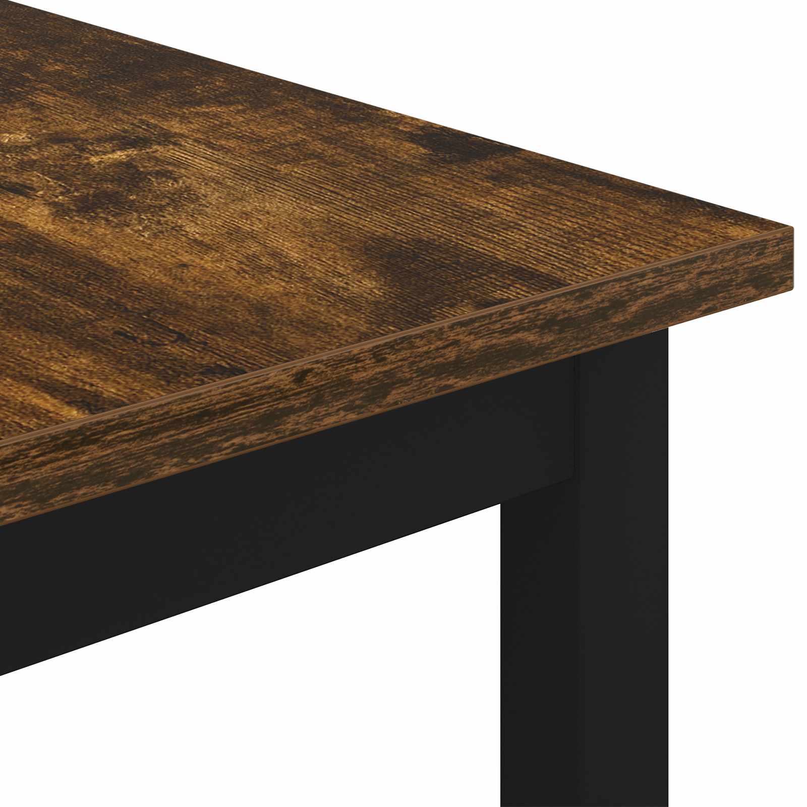 Kava Stol Dimni hrast 40 x 40 x 36 cm Konstruirano drvo