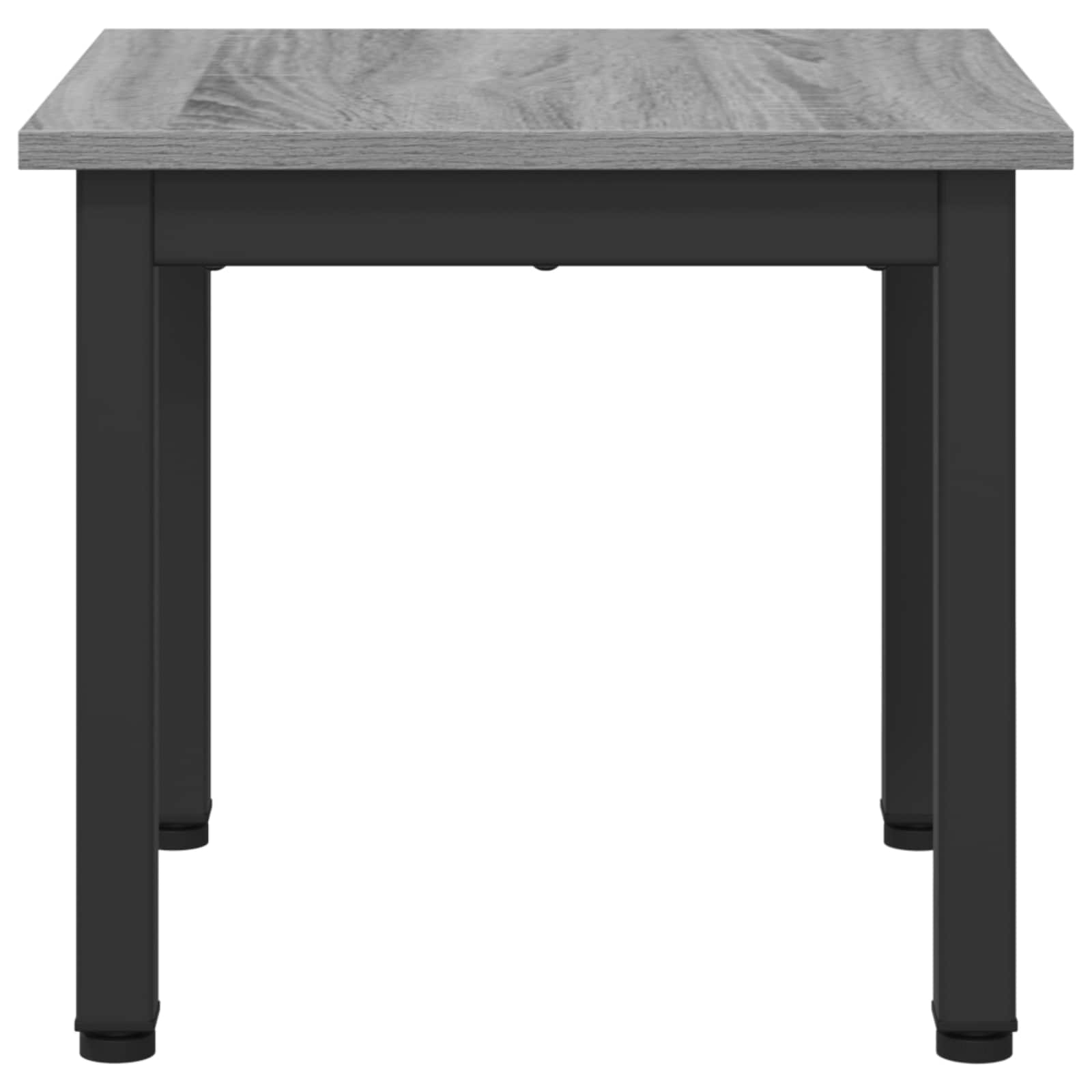 Kava Stol Siva Sonoma 40 x 40 x 36 cm Konstruirano drvo