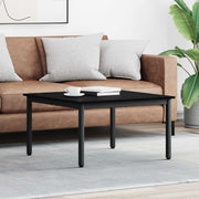 Kava Stol Crni hrast 80 x 80 x 45 cm Konstruirano drvo