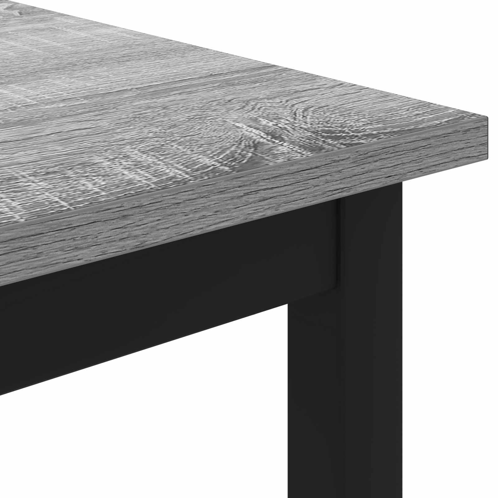 Kava Stol Siva Sonoma 80 x 80 x 45 cm Konstruirano drvo