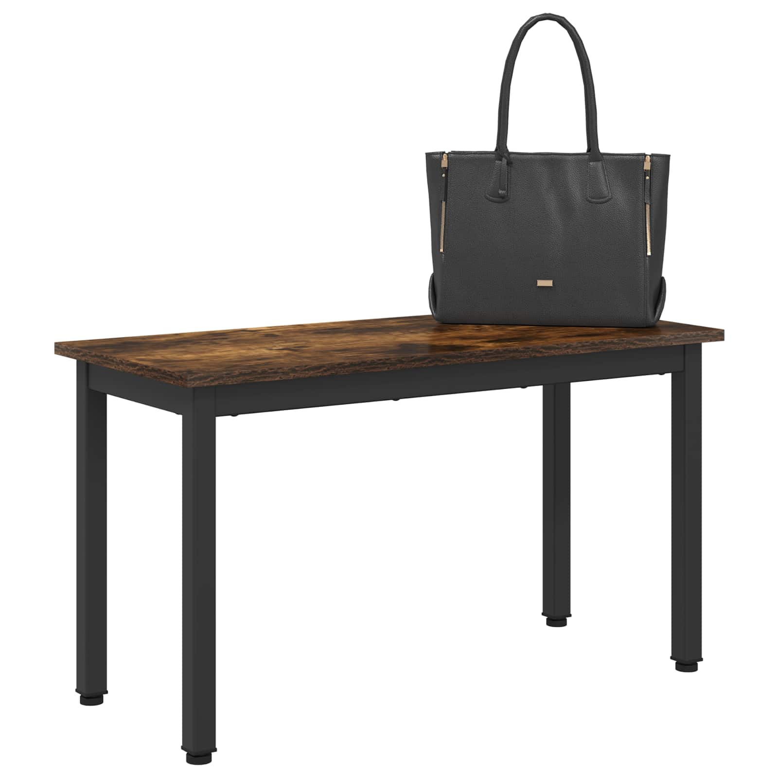 klupa Dimni hrast 80 x 35 x 45 cm Konstruirano drvo