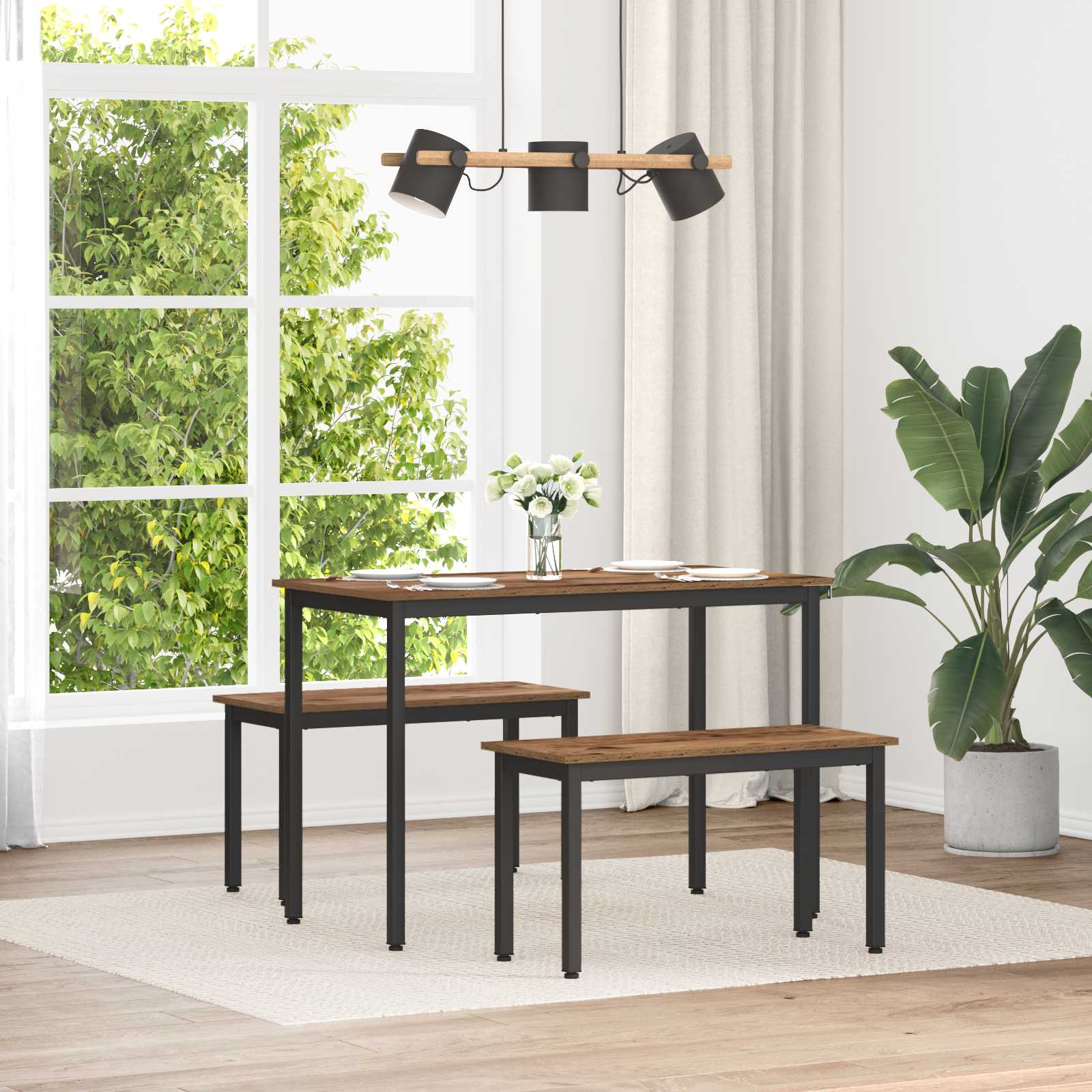 klupa Staro drvo 80 x 35 x 45 cm Konstruirano drvo