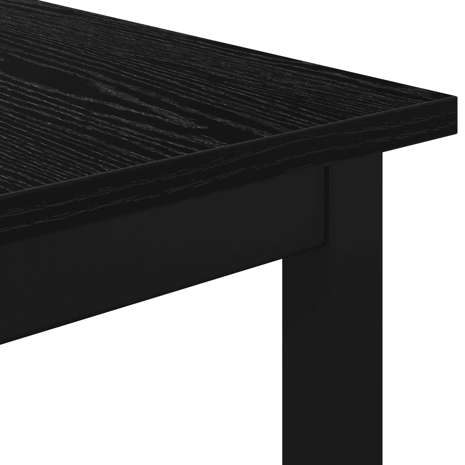 klupa Crni hrast 160 x 35 x 45 cm Konstruirano drvo