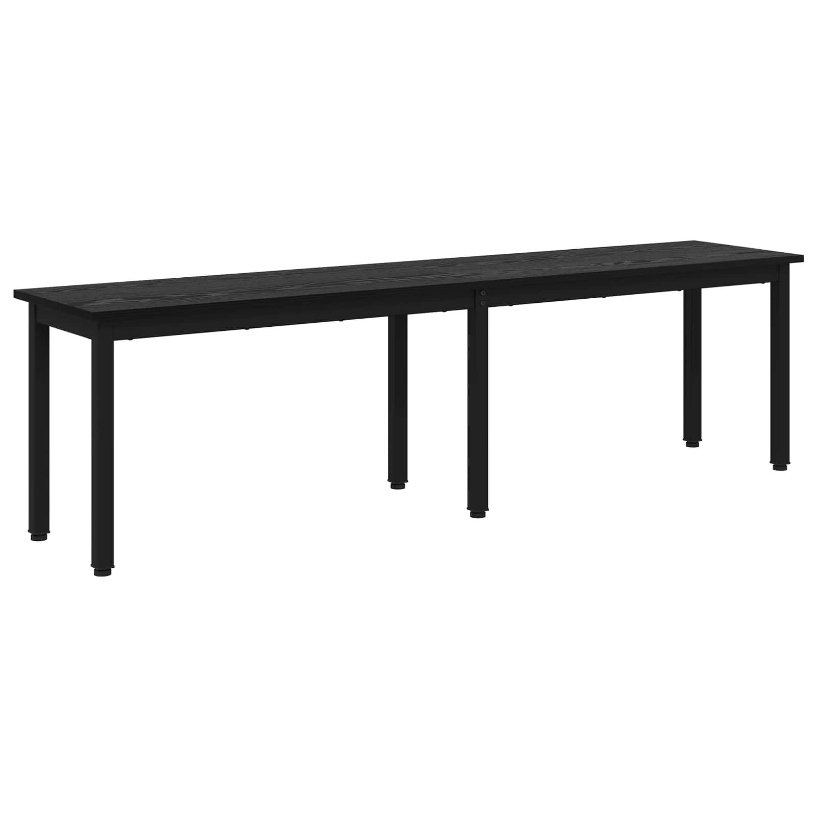 klupa Crni hrast 160 x 35 x 45 cm Konstruirano drvo