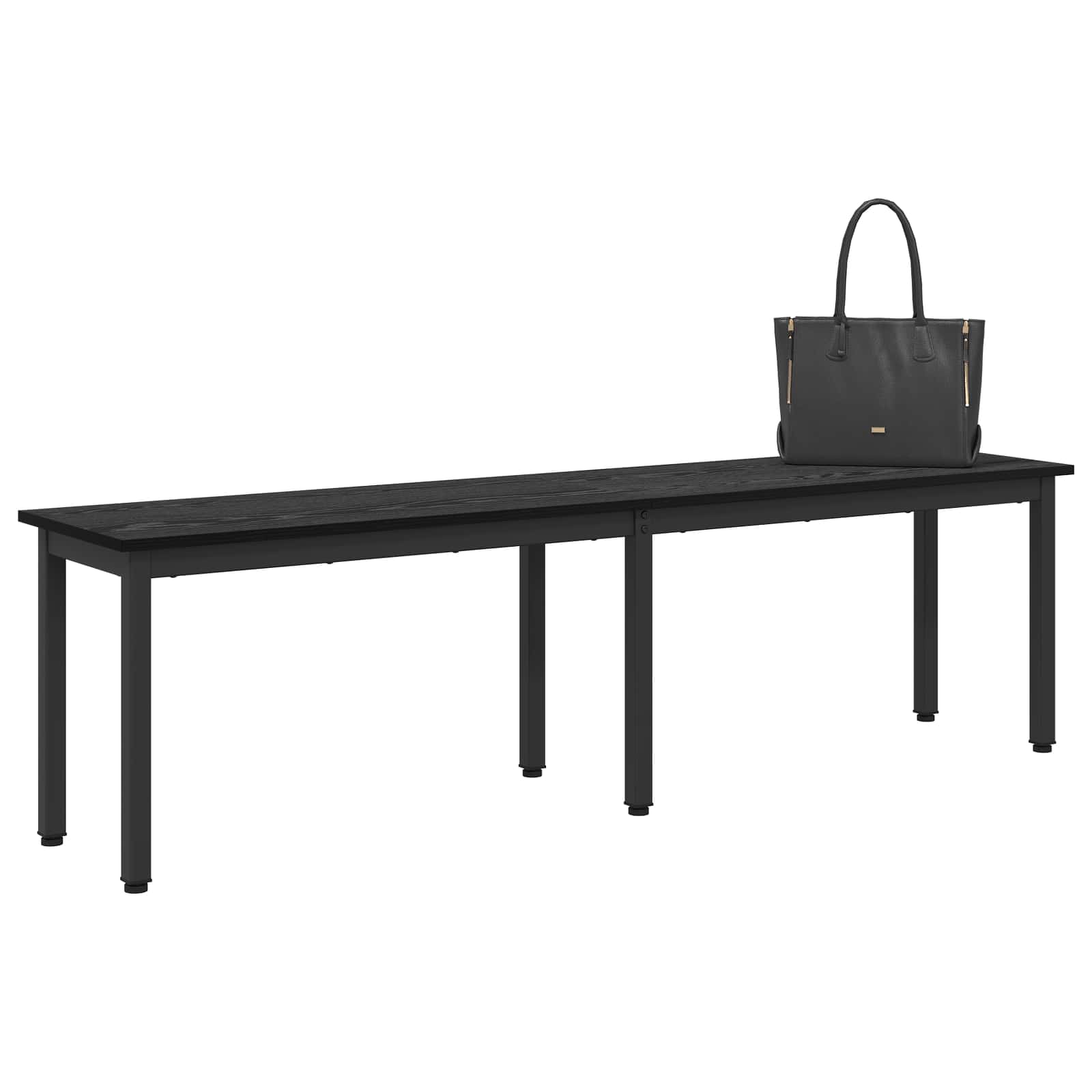 klupa Crni hrast 160 x 35 x 45 cm Konstruirano drvo