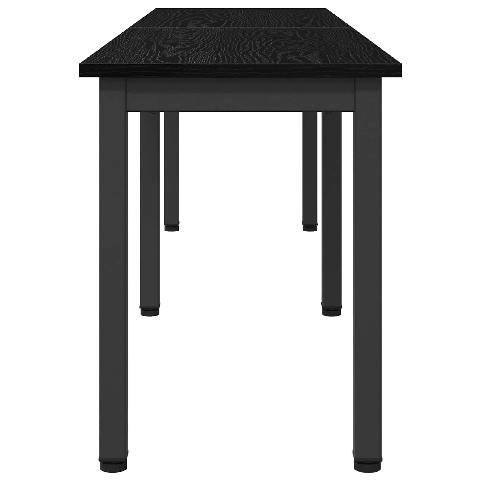 klupa Crni hrast 160 x 35 x 45 cm Konstruirano drvo