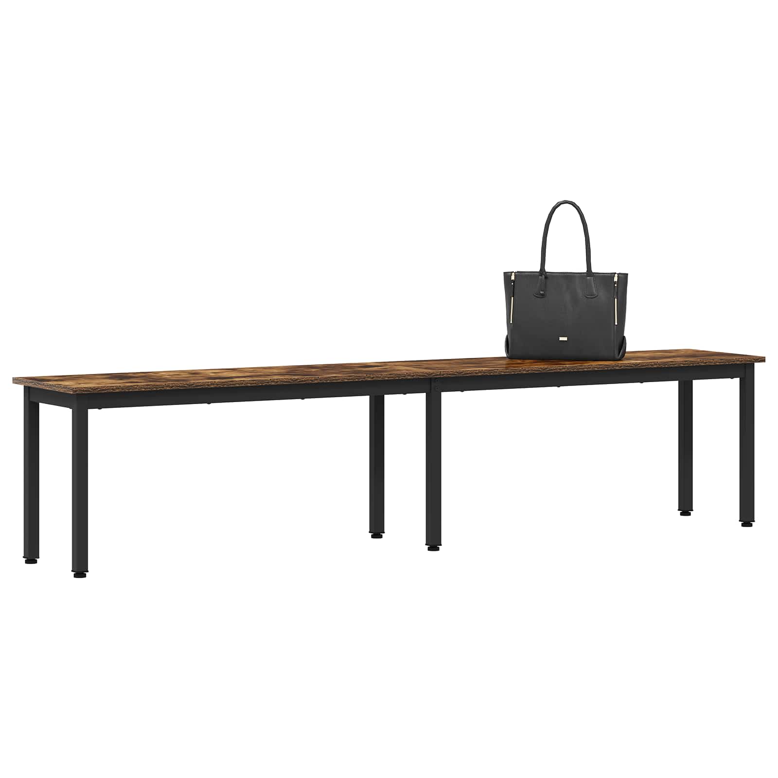 klupa Dimni hrast 200 x 35 x 45 cm Konstruirano drvo