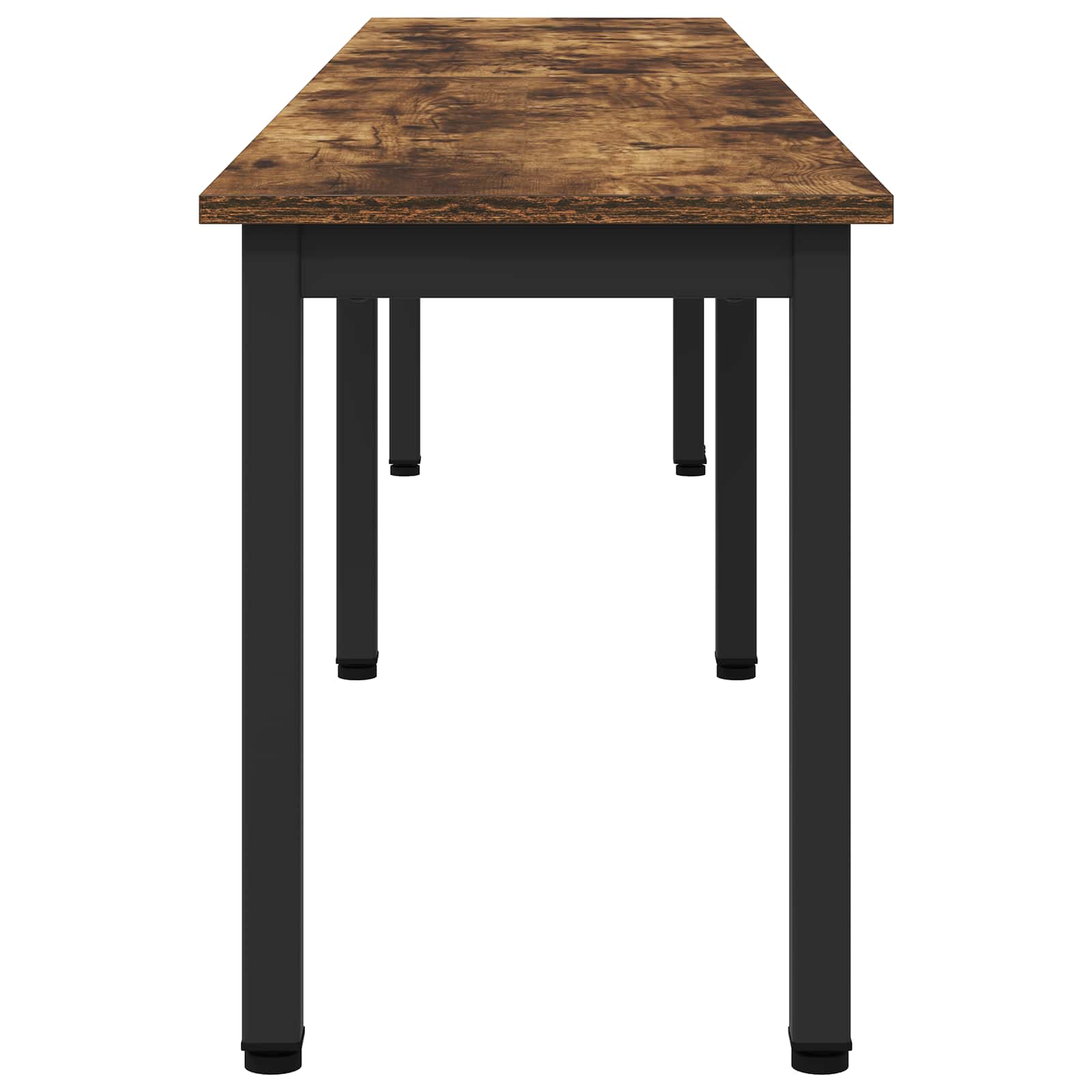 klupa Dimni hrast 200 x 35 x 45 cm Konstruirano drvo
