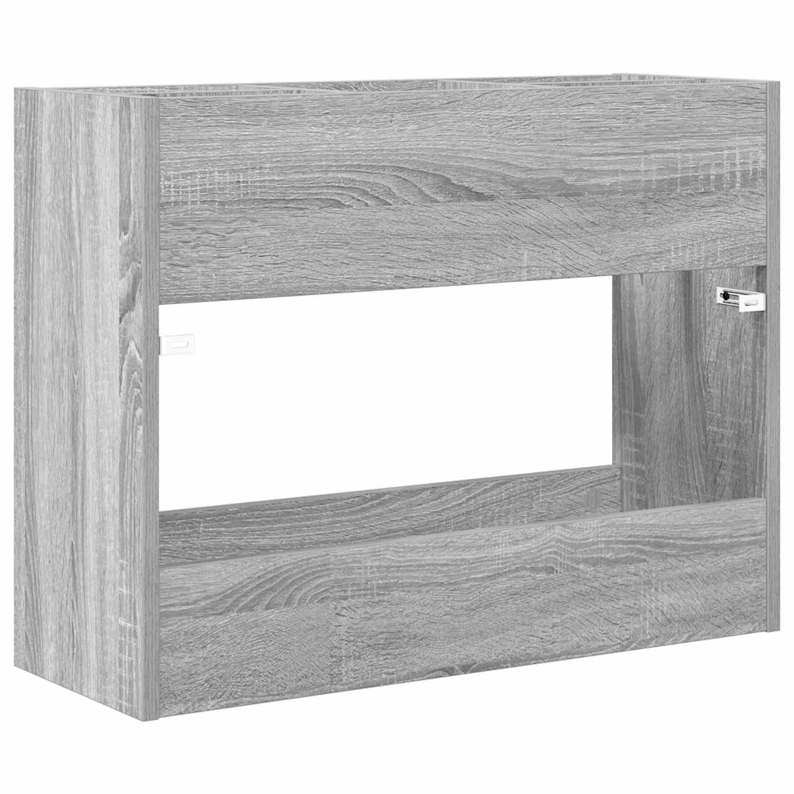 Stalak za kišobran s pohranom Siva Sonoma 65 x 24 x 50 cm