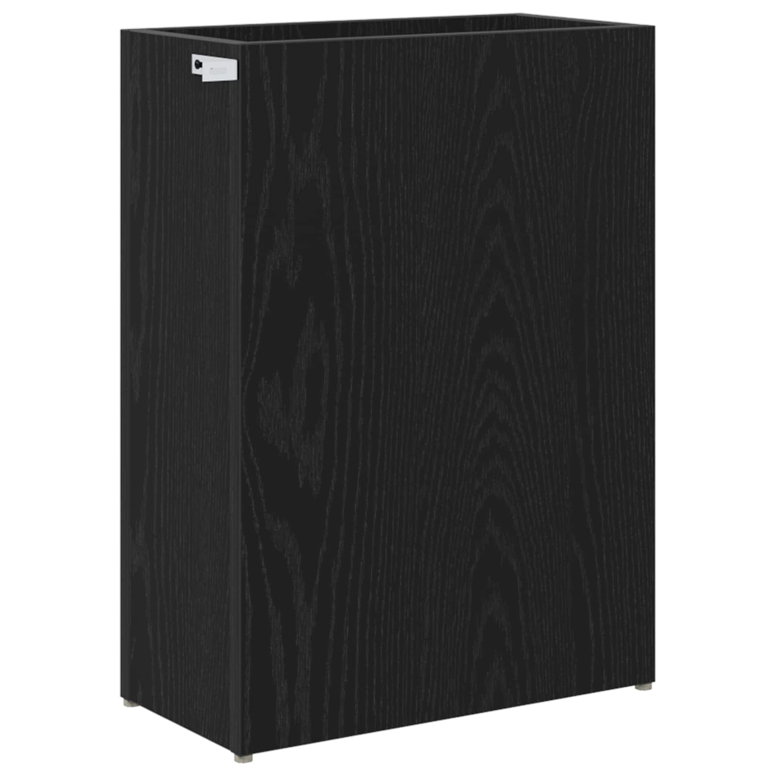 Stalak za kišobran s pohranom Crni hrast 40 x 20 x 55,5 cm