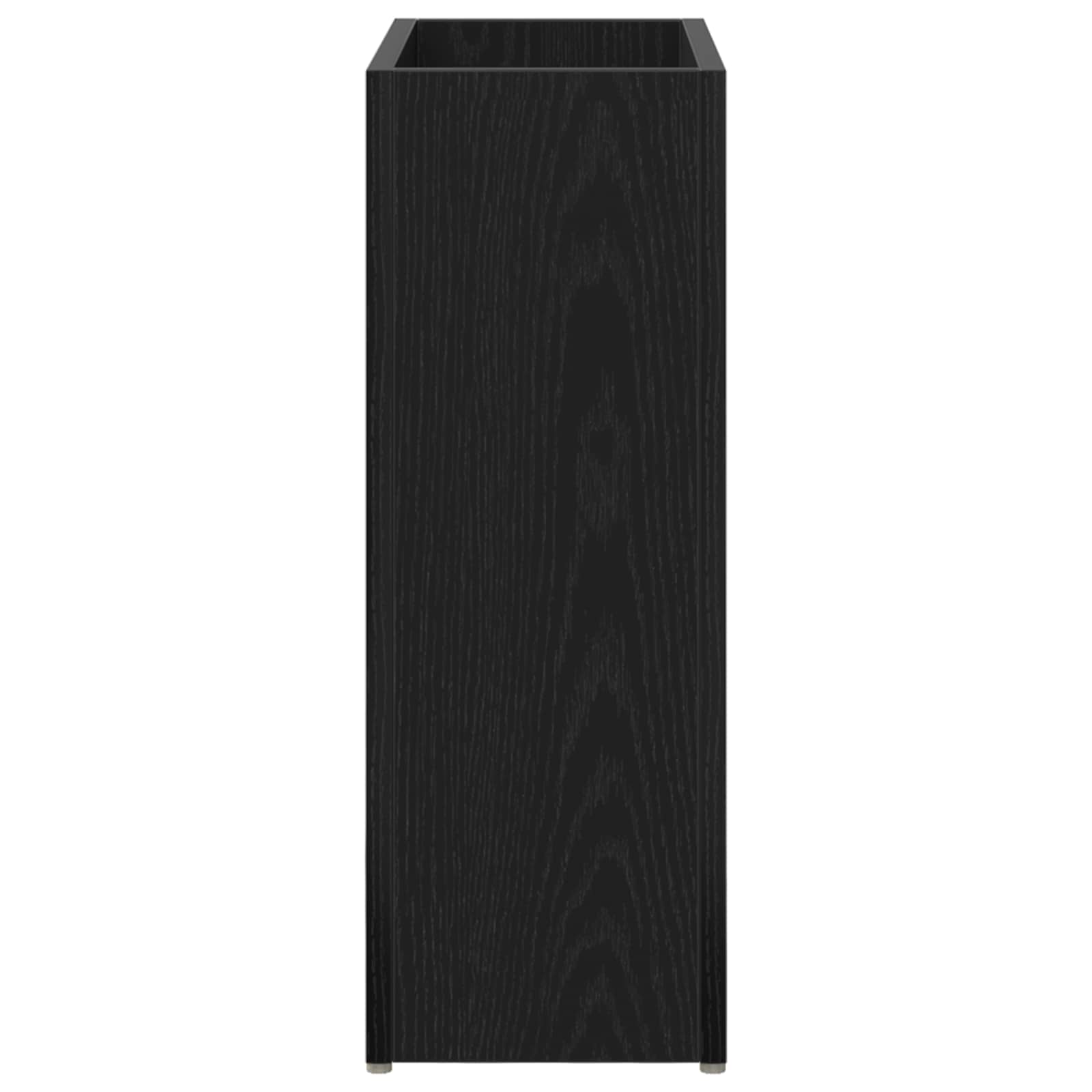 Stalak za kišobran s pohranom Crni hrast 40 x 20 x 55,5 cm