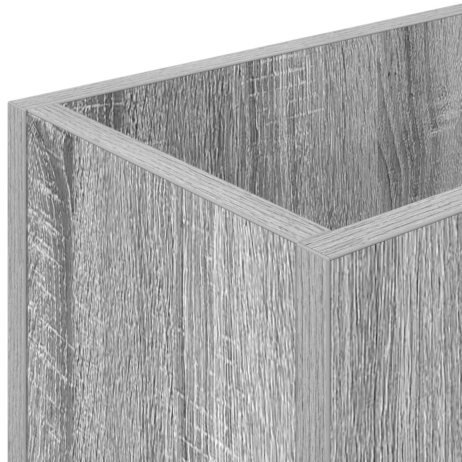 Stalak za kišobran s pohranom Siva Sonoma 40 x 20 x 55,5 cm