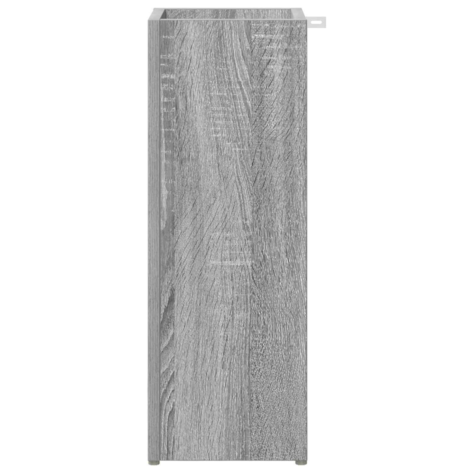 Stalak za kišobran s pohranom Siva Sonoma 20 x 20 x 55,5 cm