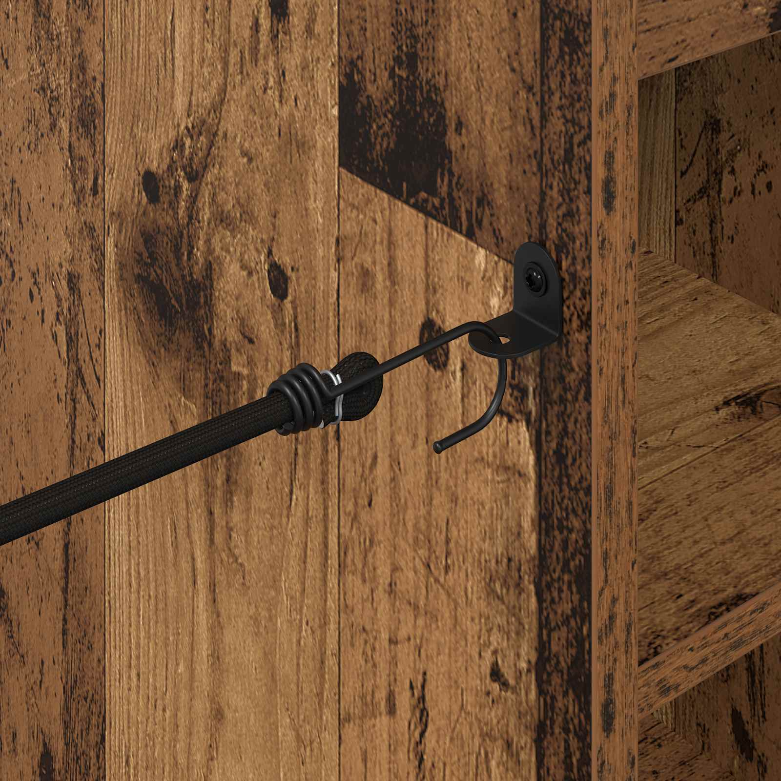 Golf ormar s kotačem Jednobojno Staro drvo 120 x 45 x 98 cm