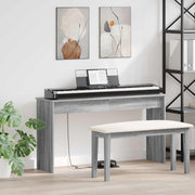 Stalak za klavijaturu Siva Sonoma 120 x 32 x 64 cm