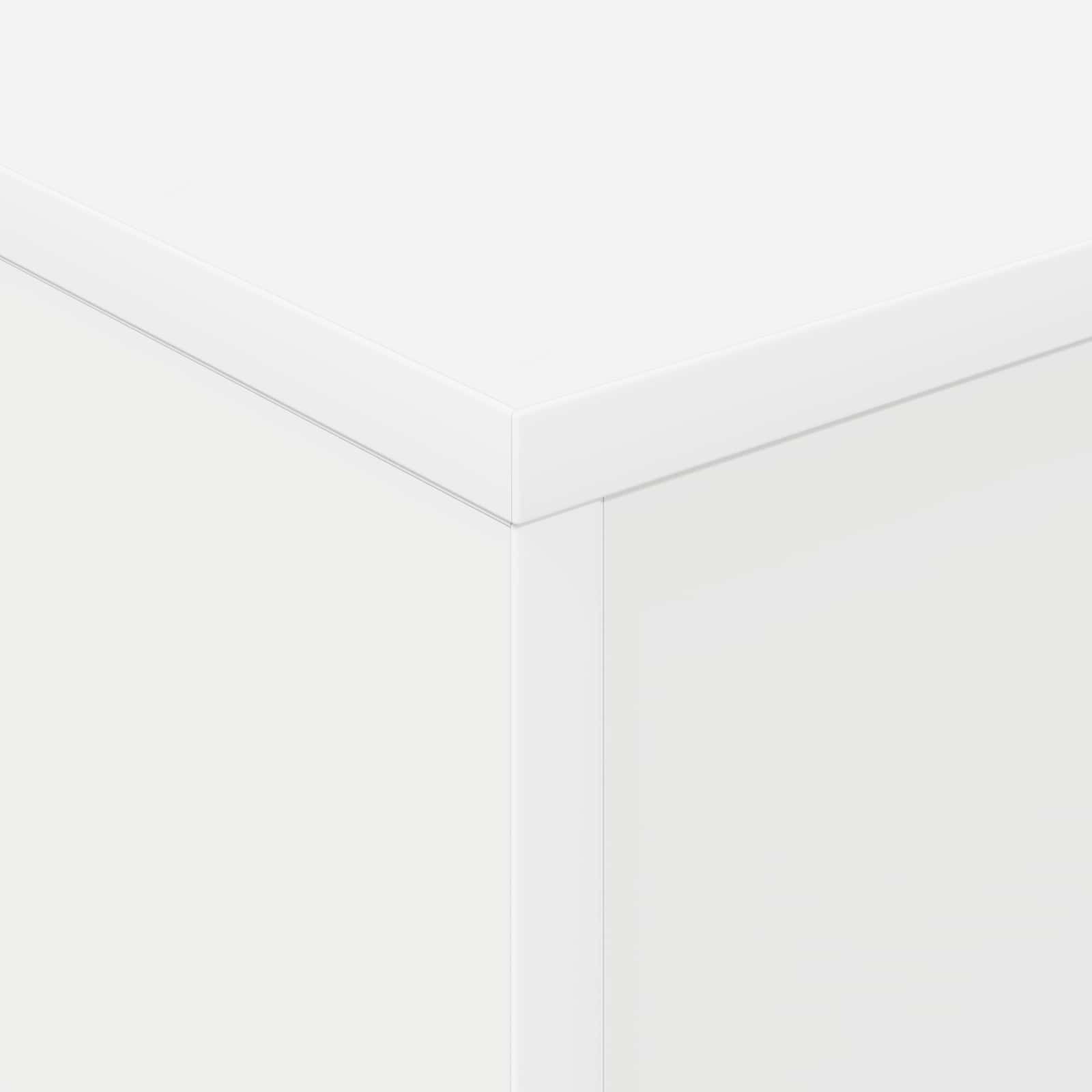 Polica za časopise Bijelo 70 x 41 x 156 cm Konstruirano drvo