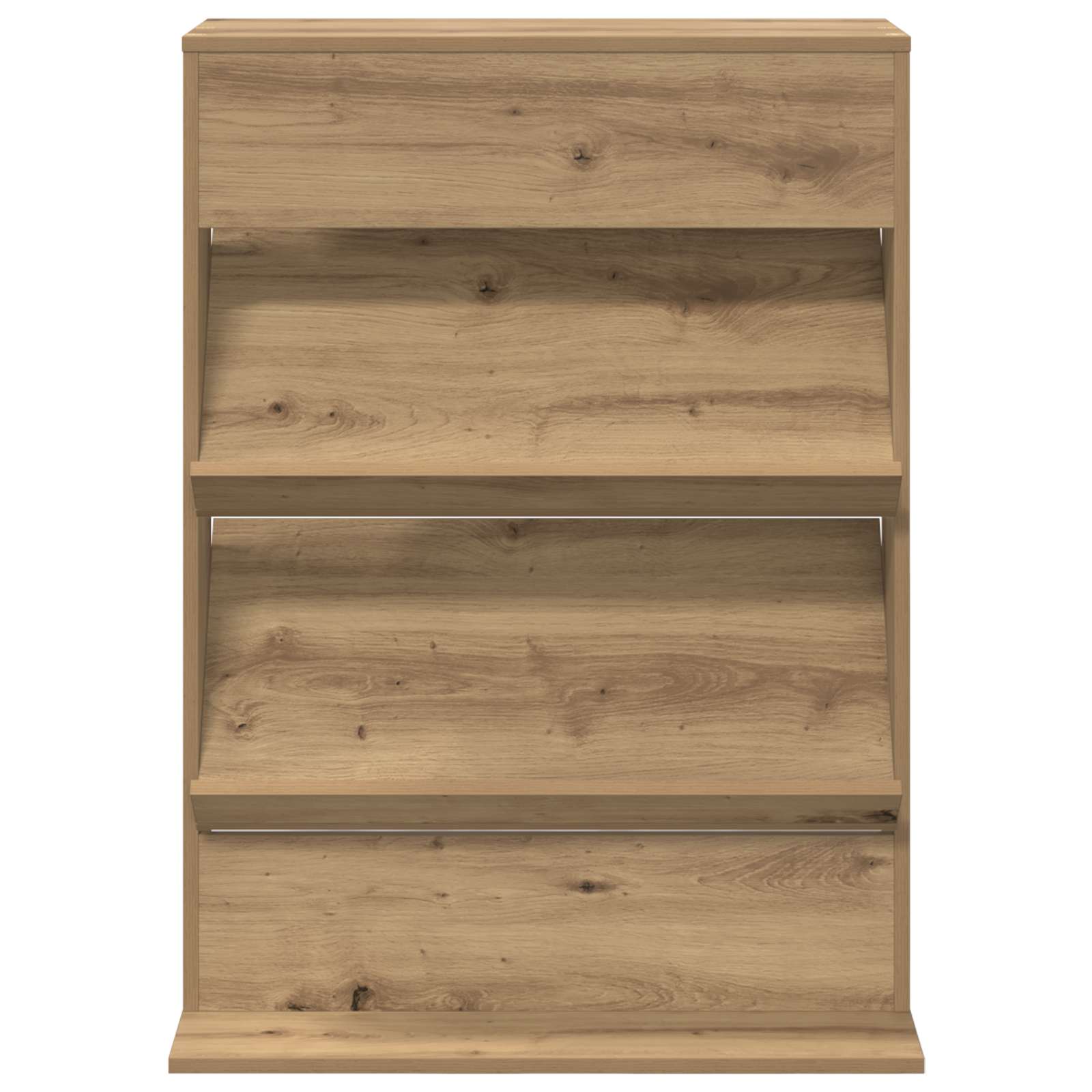 Polica za časopise s policom Umjetnički hrast 70 x 41 x 96 cm