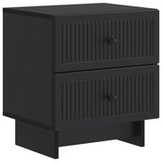 Noćni ormar Crna 43 x 34,5 x 47,5 cm Konstruirano drvo