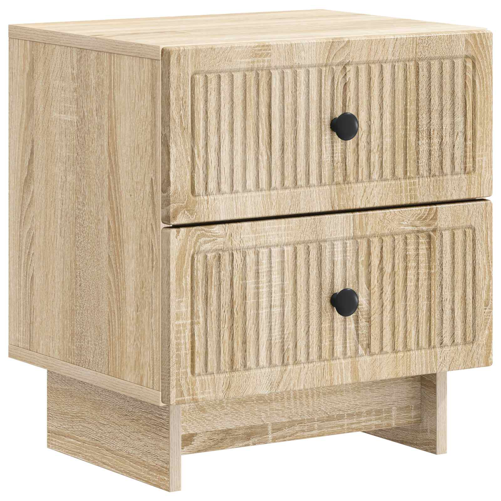 Noćni ormar s ladicama 2 pcs Hrast sonoma 43 x 34,5 x 47,5 cm