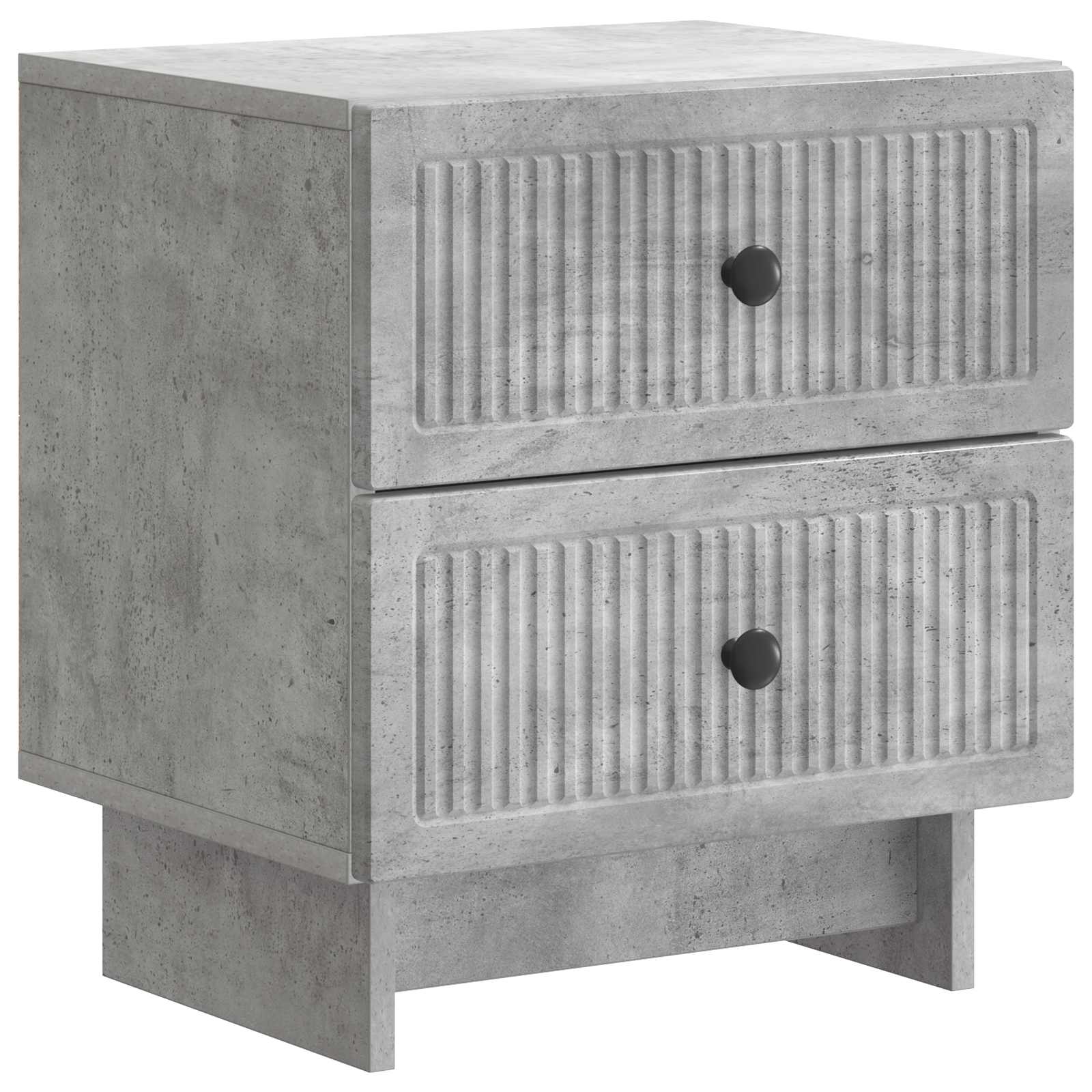 Noćni ormar Betonska siva 43 x 34,5 x 47,5 cm Konstruirano drvo