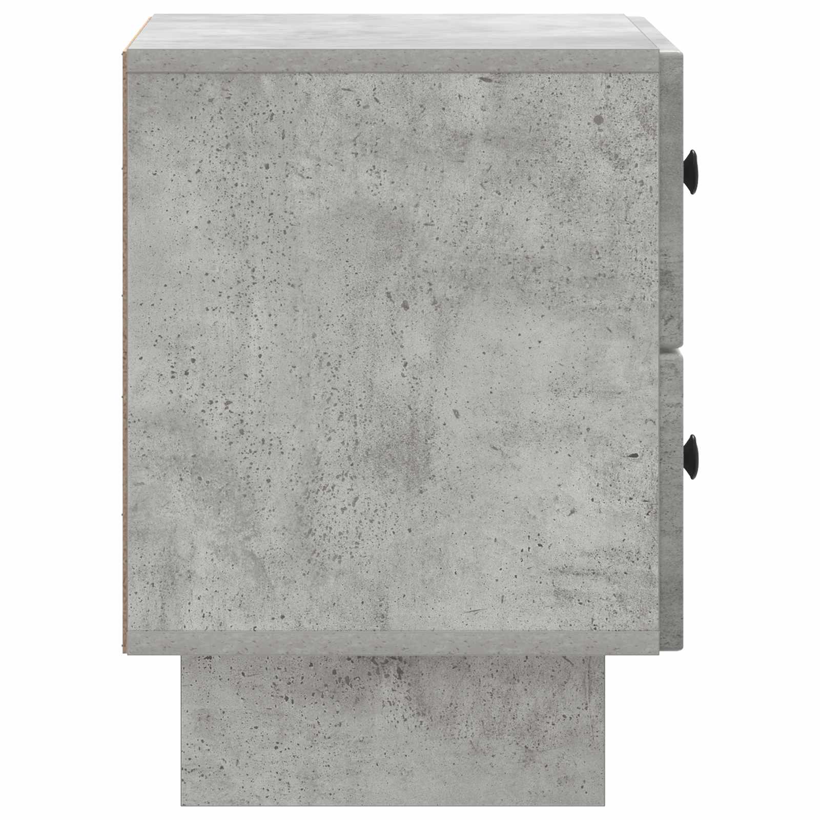 Noćni ormar Betonska siva 43 x 34,5 x 47,5 cm Konstruirano drvo