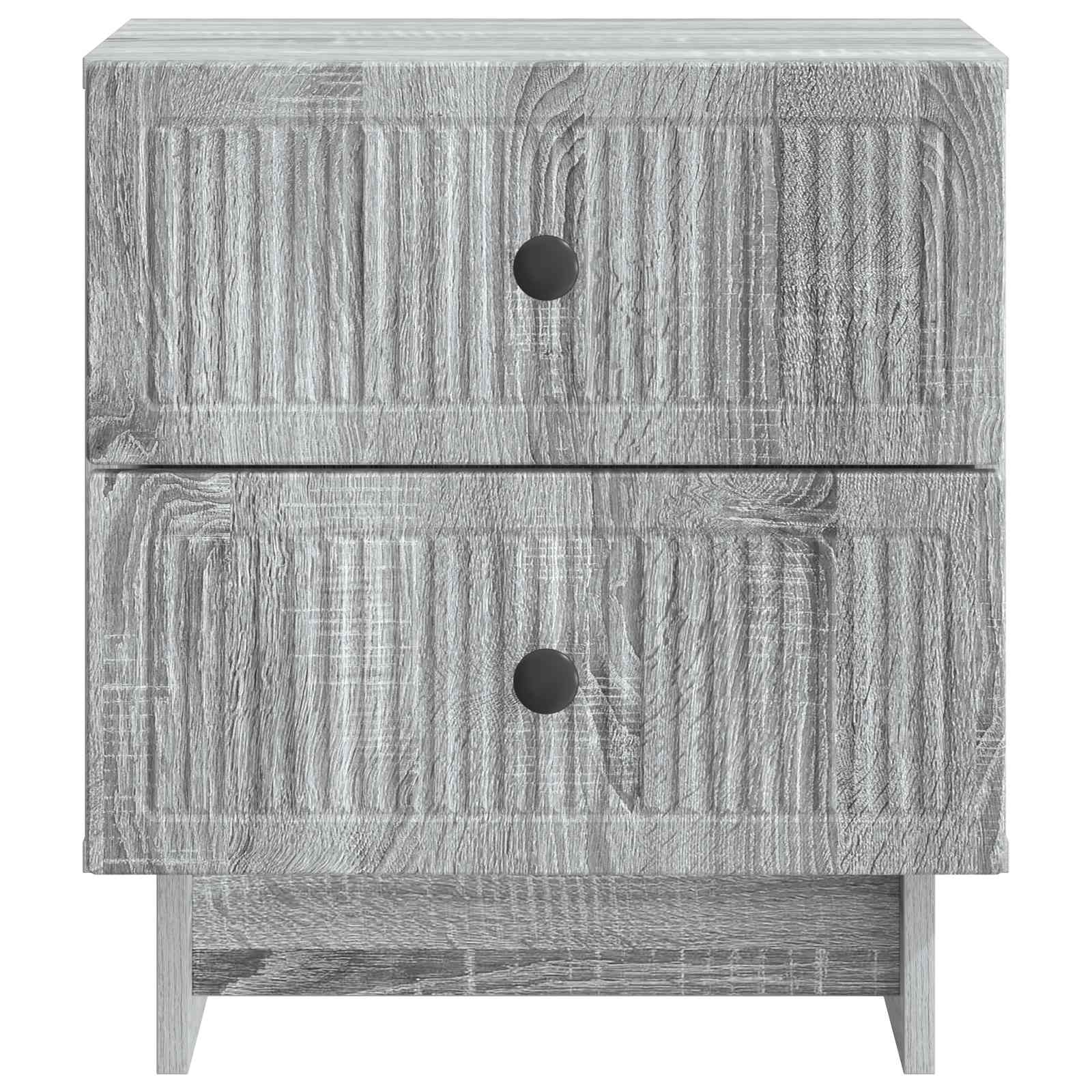 Noćni ormar Siva sonoma 43 x 34,5 x 47,5 cm Konstruirano drvo