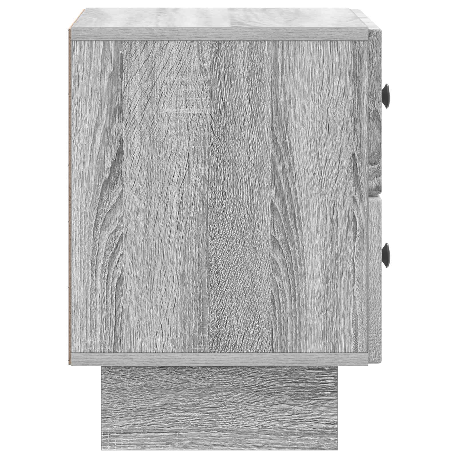 Noćni ormar Siva sonoma 43 x 34,5 x 47,5 cm Konstruirano drvo