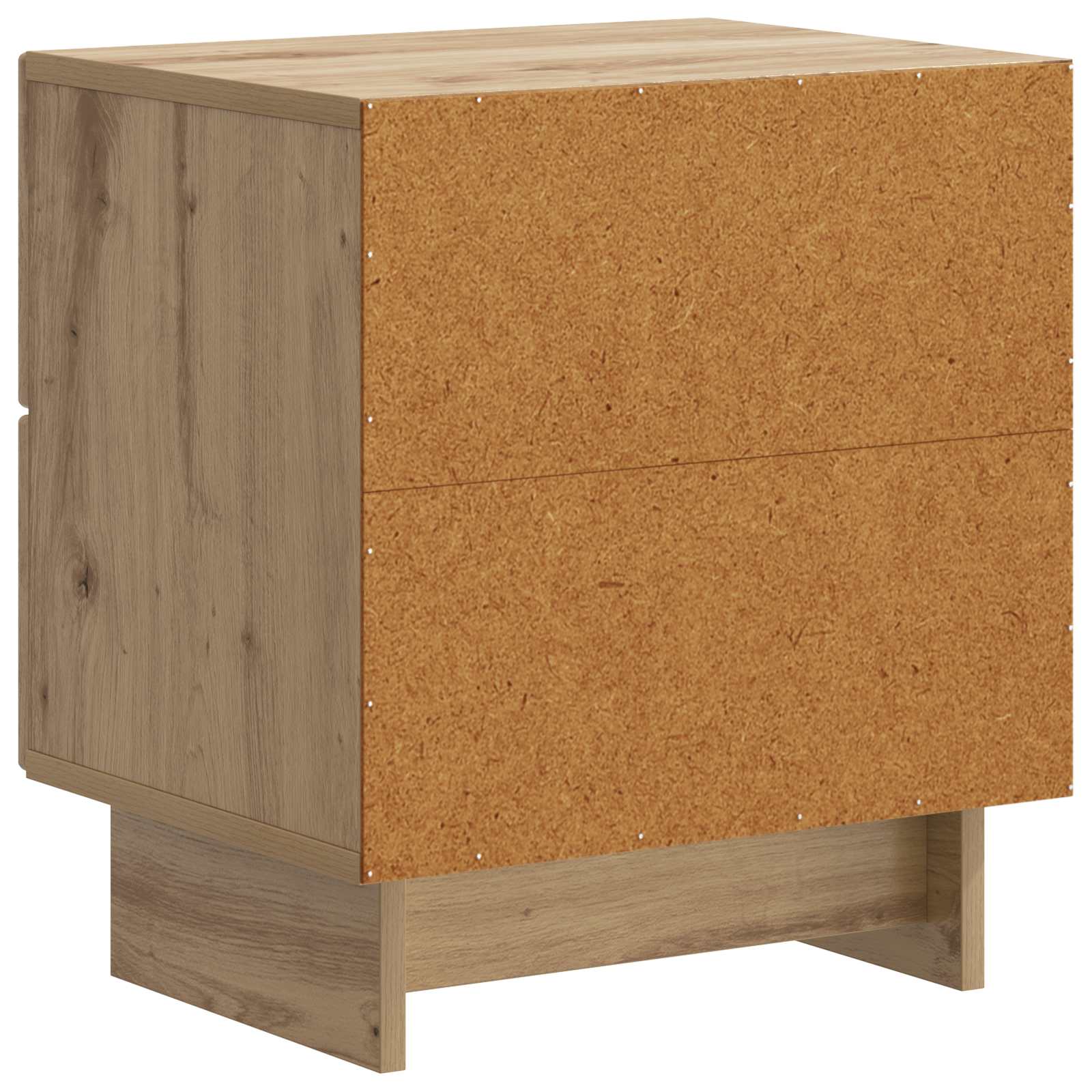 Noćni ormar s ladicama 2 pcs Hrast artisan 43 x 34,5 x 47,5 cm