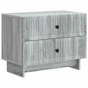 Noćni ormar Siva sonoma 62 x 34,5 x 47,5 cm Konstruirano drvo